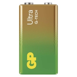 GP alkalická baterie ULTRA 9V (6LR61) 1Ks