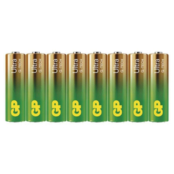 GP Alkalická baterie Ultra AA (LR6), 8 ks