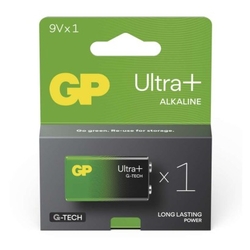 GP alkalická baterie ULTRA PLUS 9V (6LR61) 1Ks