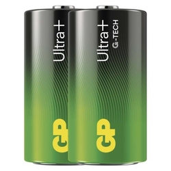 GP alkalická baterie ULTRA PLUS C malé mono (LR14) 2pack