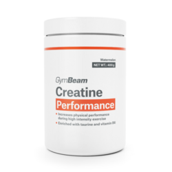 GymBeam Creatine Performance 400 g - zelené jablko