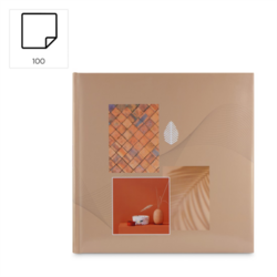 Hama album klasické SINGO II Terracotta 30x30 cm, 100 stran
