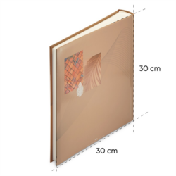 Hama album klasické SINGO II Terracotta 30x30 cm, 100 stran