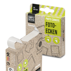 Hama fotorůžky samolepící, transparentní, 2x500 ks (dvojité balení)