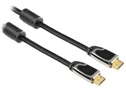 HAMA HDMI na HDMI 1.4, 3m, zlacený, feritové filtry (83057)