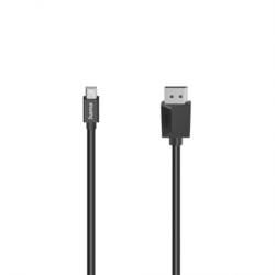 Hama kabel Mini DisplayPort na DisplayPort 1.2, 1,5 m, UHD/4K