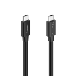 Hama Thunderbolt 5 kabel, USB-C, 1 m, 80 Gb/s, 240 W