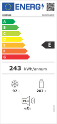 HISENSE RB395N4BCE
