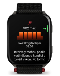 HOD GPS Garmin Venu® X1, černé pouzdro s titanovou zadní stranou Slate a nylonovým řemínkem ComfortFit v barvě Black