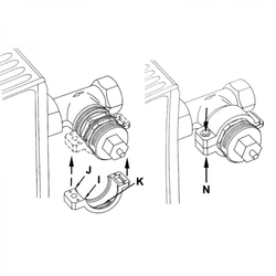 Homematic IP Adaptér ventilu Vaillant