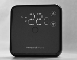 Honeywell Home DT3, Programovatelný drátový termostat, 7denní program, černá