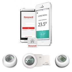 Honeywell Home EvoHome Round Home Connected Y87RFC2074, sada termostat, relé, gateway