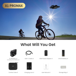 HOVERAir X1 Pro Max Basic Combo dron černý