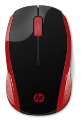 HP 200 bezdrátová myš (Empres Red)