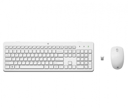 HP 230 klávesnice a myš/bezdrátová/white (3L1F0AA)