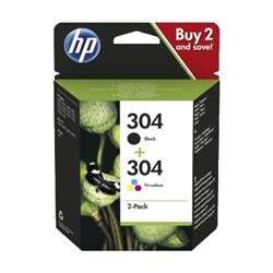 HP 304 multipack - černá + tříbarevná, 3JB05AE