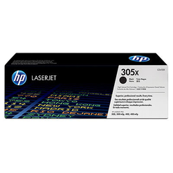 HP 305X Black Toner (4000 stran) pro LJP 300/400 M475, CE410X - originální