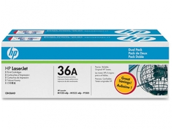 HP 36A DoublePack Black CB436AD