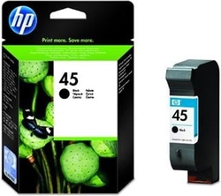 HP 45 Black (42ml) pro DJ 7xxC,8xx,11xx,6xx (51645AE) - originální