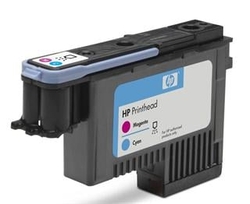 HP 72 Cyan and Magenta Printhead pro DJ T1100 (C9383A) - originální