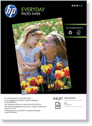 HP Lesklý fotografický papír Everyday, A4, 25 listů, 200 g/m2