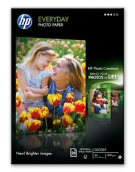 HP Lesklý fotografický papír Everyday, A4, 25 listů, 200 g/m2
