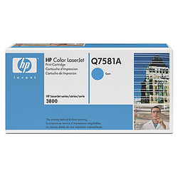 HP Q7581A Toner Cyan (6000 stran) pro CLJ 3800, CP3505 - originální