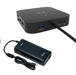 i-tec USB-C HDMI DP Docking Station + i-tec Universal Charger 112 W 