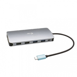 I-TEC USB-C Metal Nano 3x Display Docking Station + Power Delivery 100 W
