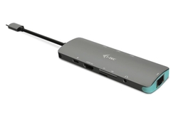 I-TEC USB-C Metal Nano Docking Station 4K HDMI LAN + Power Delivery 100W