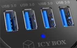 ICY BOX in-Desk Hub 4xUSB 3.0