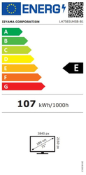 iiyama LH7565UHSB-B1 75" 
