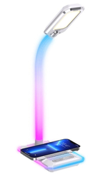 IMMAX LED stolní lampička GAMER bílá
