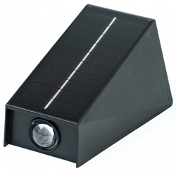 IMMAX WALL-4 venkovní solární nástěnné LED osvětlení se světelným čidlem, 2W