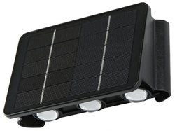 IMMAX WALL-5 venkovní solární nástěnné LED osvětlení se světelným čidlem, 2W