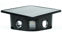 IMMAX WALL venkovní solární nástěnné LED osvětlení se světelným čidlem, 2W