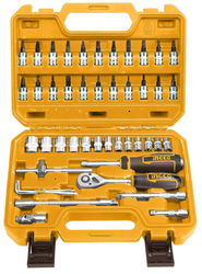Ingco HKTS14462 Gola sada 46ks 1/4"