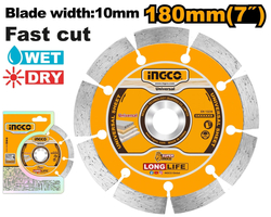Ingco kotouč diamantový 180 x 10 mm