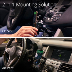 iOttie AutoSense Wireless Vent & CD Slot Mount