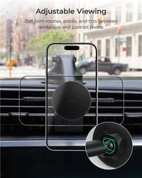 iOttie iTap 3 MagSafe Dashboard & Windshield Mount with Magnetic Ring Adapter