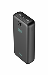 iPEAX powerbanka 20 000 mAh, 10,5 W, 2× USB-A, černá