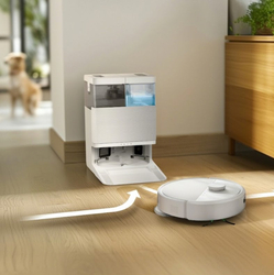 iRobot Roomba Plus 405 Combo s AutoWash Dock (White)