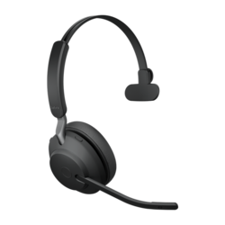 Jabra Evolve2 65, Mono, USB-A, Bluetooth, Microsoft certifikace, černá