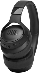 JBL Tune 710BT - černá, Bezdrátová sluchátka přes hlavu, bluetooth, aktivní potlačení hluku, až 35h výdrž, černá