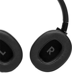 JBL Tune 710BT - černá, Bezdrátová sluchátka přes hlavu, bluetooth, aktivní potlačení hluku, až 35h výdrž, černá