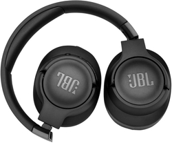 JBL Tune 710BT - černá, Bezdrátová sluchátka přes hlavu, bluetooth, aktivní potlačení hluku, až 35h výdrž, černá