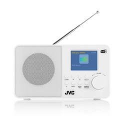 JVC RA-E611B-DAB bílý