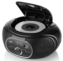 JVC RD-E221B, černý