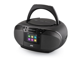 JVC RD-E664B-DAB, černý