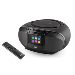 JVC RD-E664B-DAB, černý